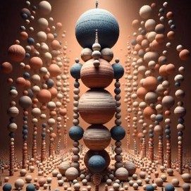 Finely balanced attributes in everything from atoms to galaxies.