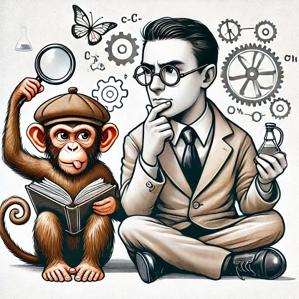 A major hardware barrier limits Chimpanzees