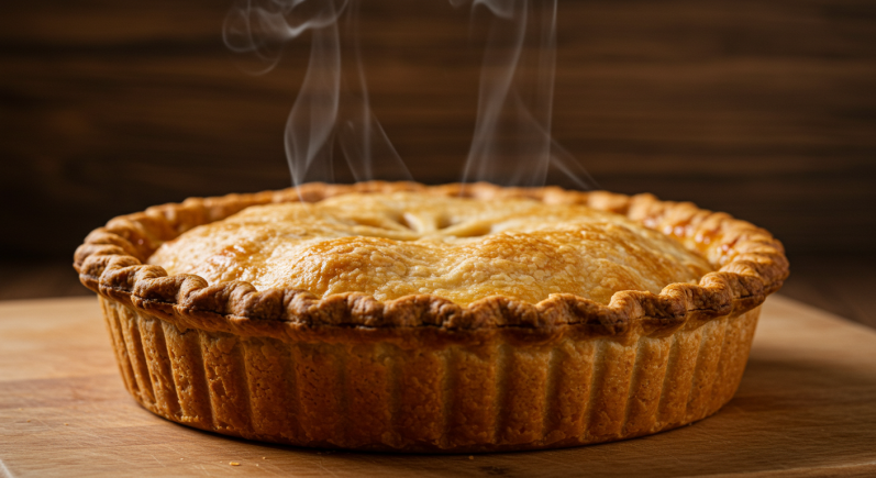 The Universe Creates an Apple Pie